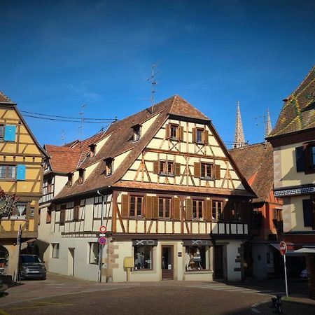Duplex Au Centre Avec Parking - L'Etoile Lägenhet Obernai Exteriör bild