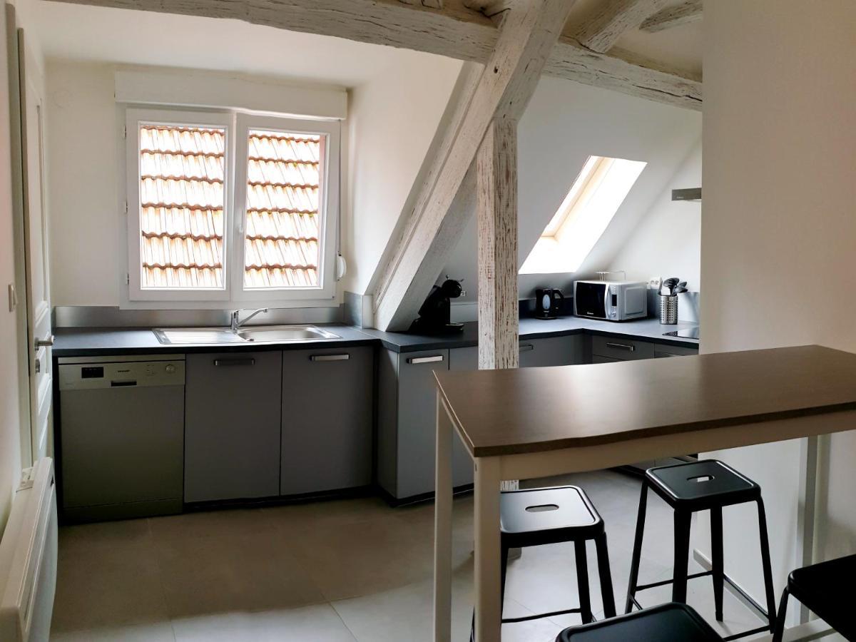 Duplex Au Centre Avec Parking - L'Etoile Lägenhet Obernai Exteriör bild