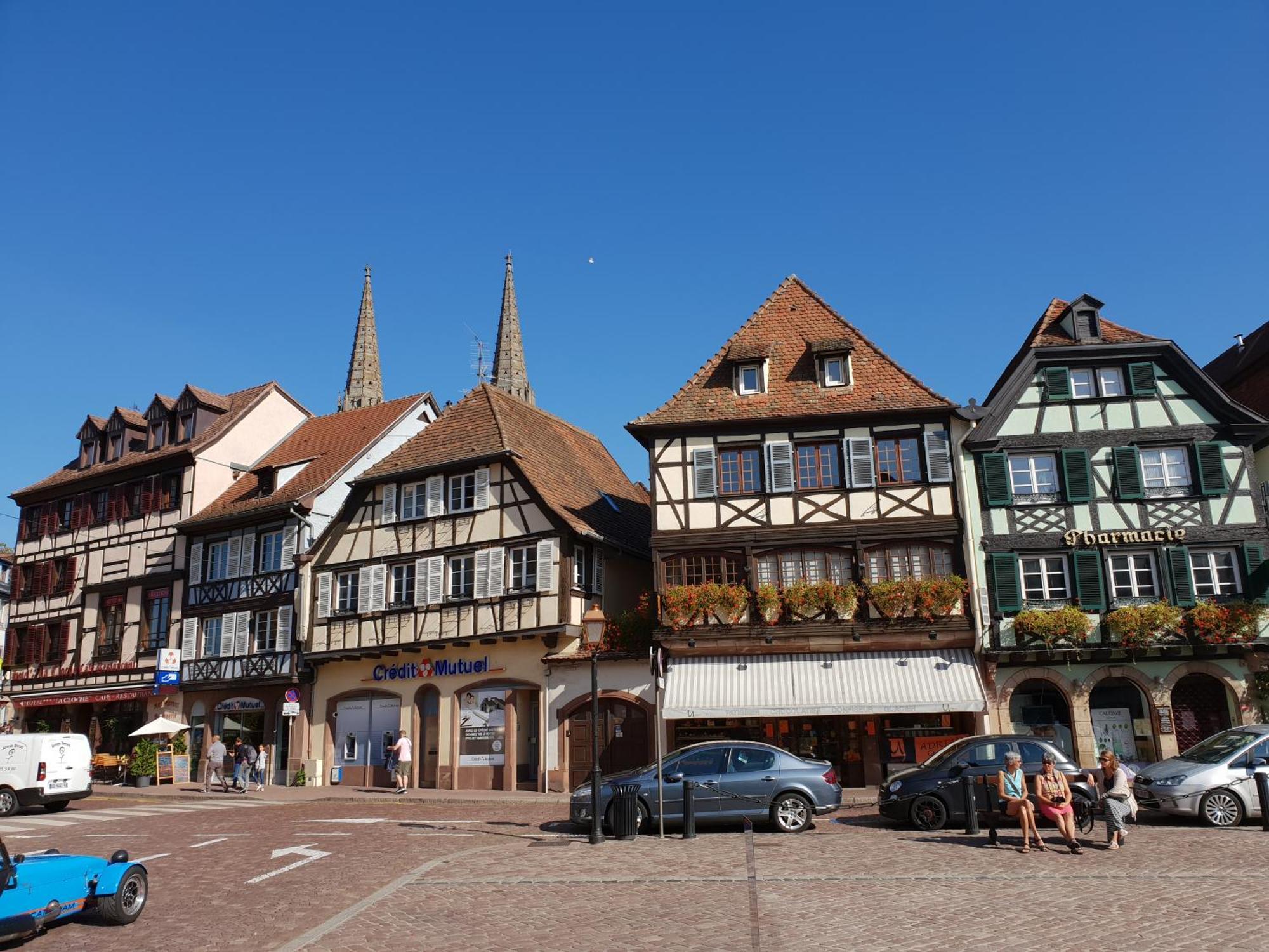 Duplex Au Centre Avec Parking - L'Etoile Lägenhet Obernai Exteriör bild