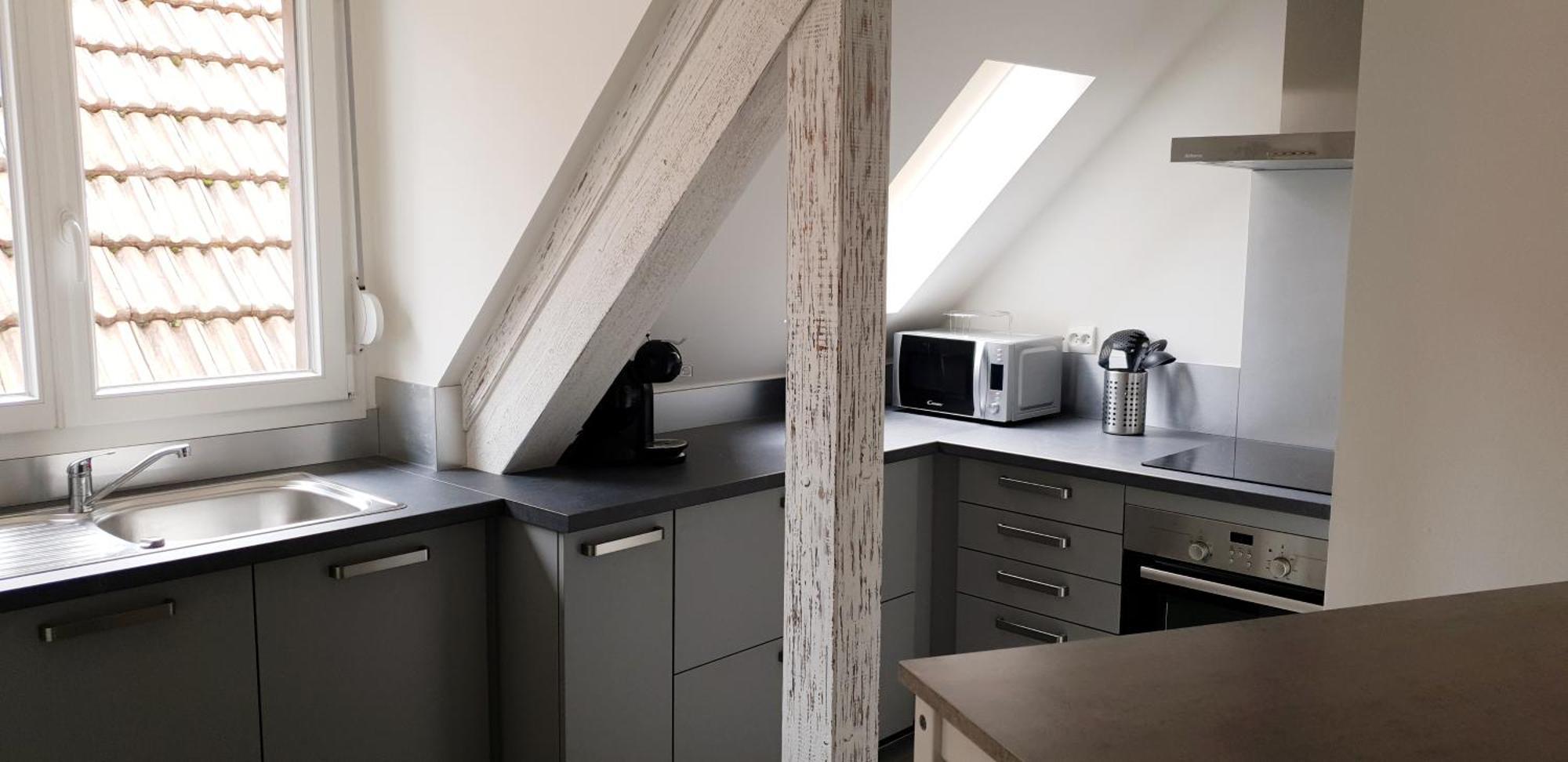 Duplex Au Centre Avec Parking - L'Etoile Lägenhet Obernai Exteriör bild